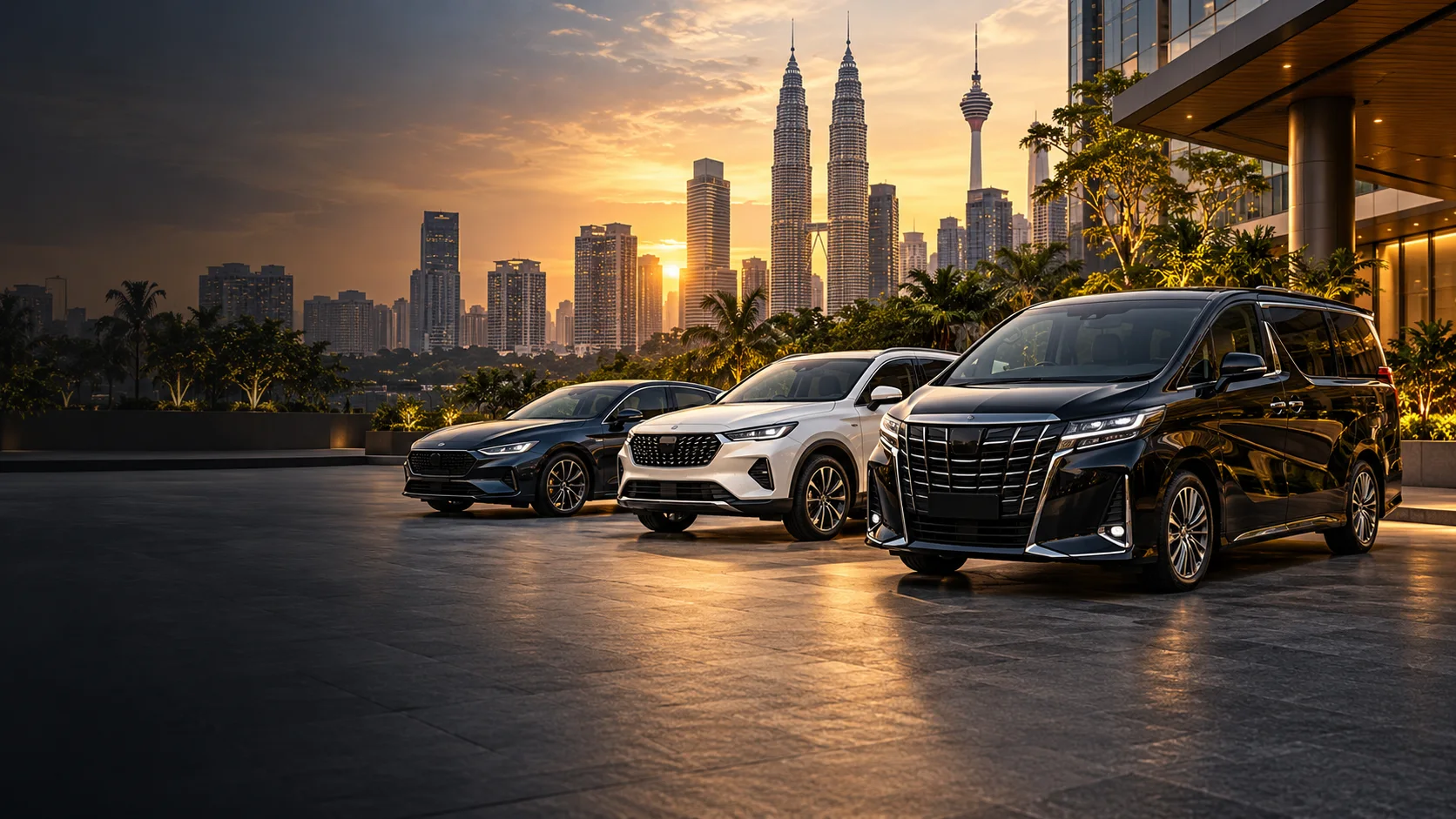 Pilihan kereta sewa AJ INTAN untuk Klang Valley dan JB